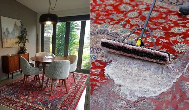 مراحل شستشوی فرش در قالیشویی