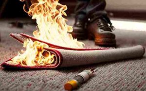 چگونه سوختگی فرش را ترمیم کنیم؟